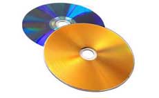 CD-Rohlinge farbig